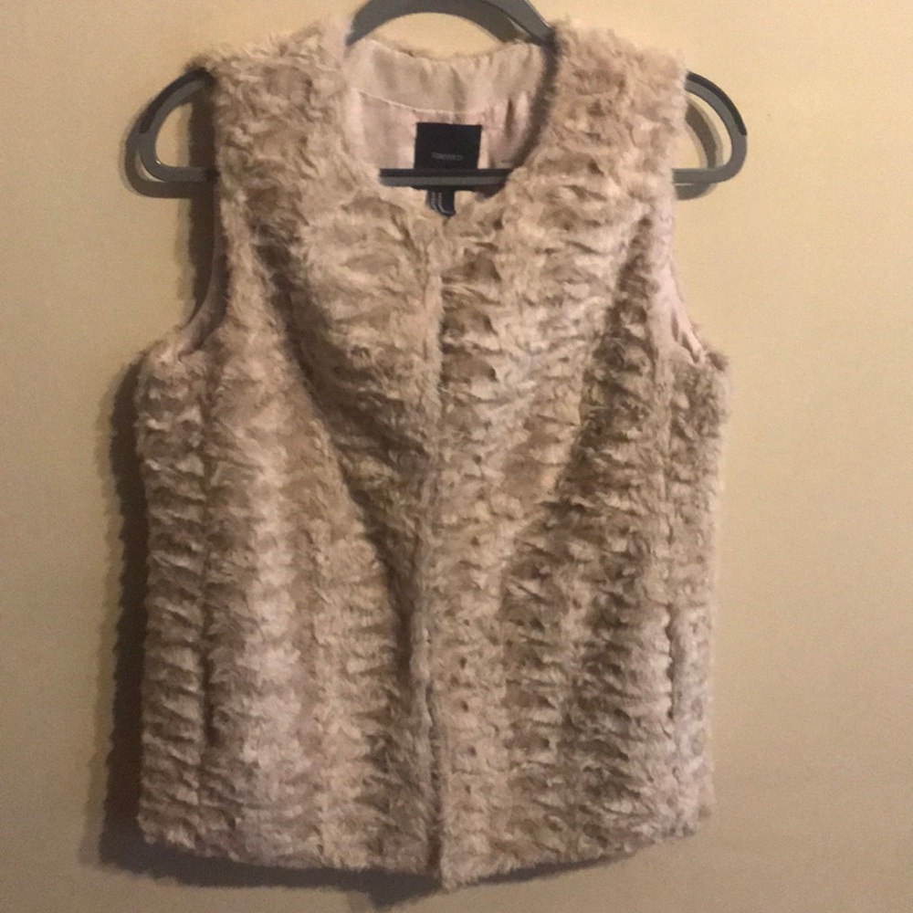 Forever 21 Faux Fur Vest